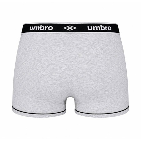 Umbro Hombre Gris Algodón Elástico | Ropa Interior Masculina