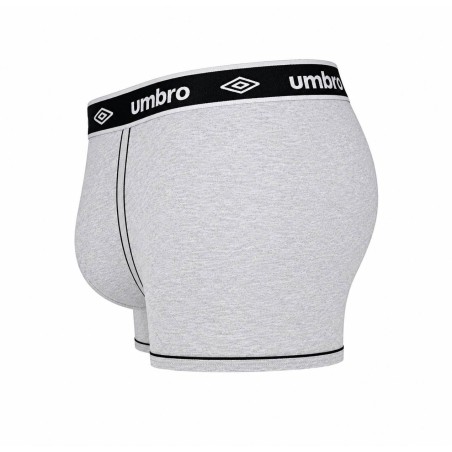 Umbro Hombre Gris Algodón Elástico | Ropa Interior Masculina