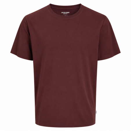 Camiseta Jack & Jones JJEORGANIC Tee O-Neck CHOCOLATE