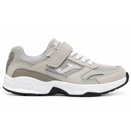 Zapatillas casual R111 Jr  GRIS CLARO