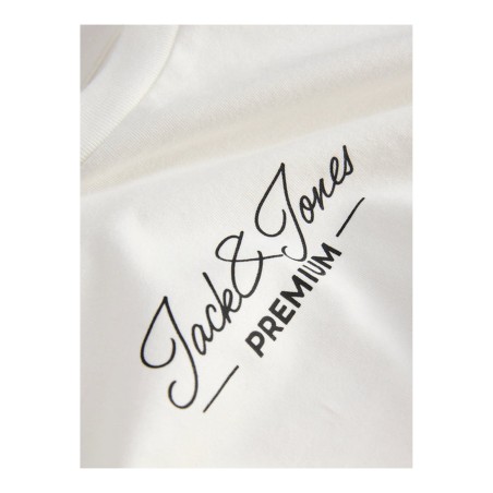 Camiseta Manga Larga Hombre Jack & Jones JPRBLALUCAS Cloud Dancer