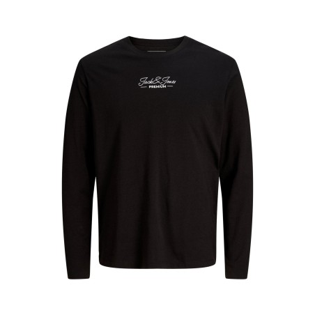Camiseta Manga Larga Hombre Jack & Jones JPRBLALUCAS Black