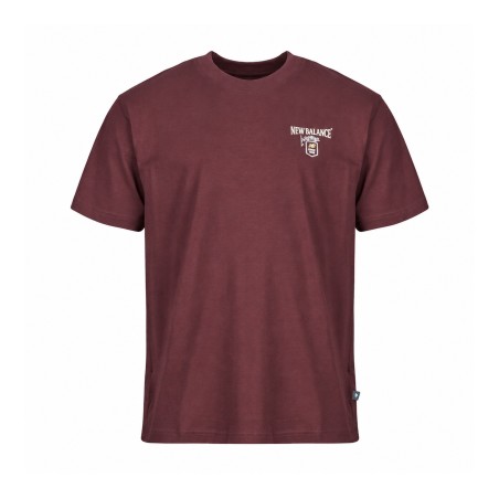 Camiseta New Balance Grab a Bite London Hombre Cherry Leather