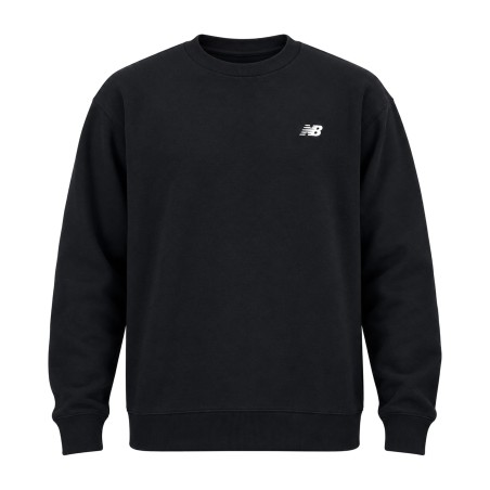 Sudadera New Balance Sport Essentials Fleece Crew Hombre Negra