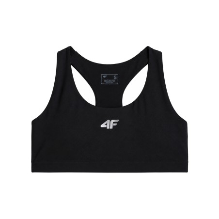 Sujetador Deportivo Mujer 4F 4FDry Negro FA2026
