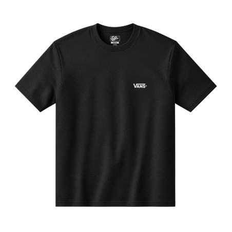 Camiseta Vans New Left Chest Hombre Black and White