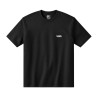 Camiseta Vans New Left Chest Hombre Black and White