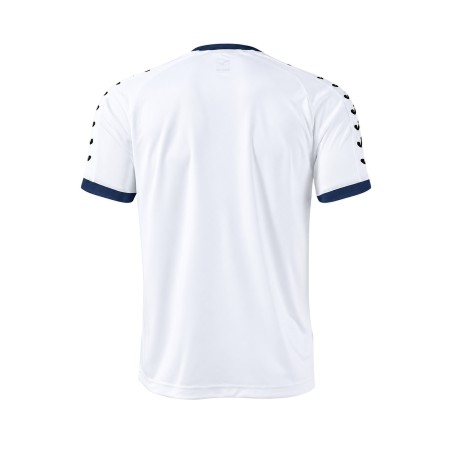 Camiseta Joma Heroic Hombre Blanco Azul Marino