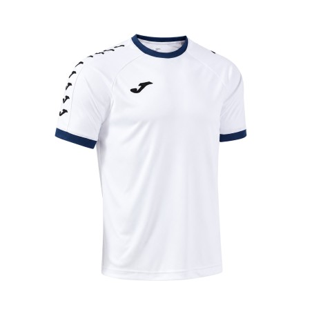 Camiseta Joma Heroic Hombre Blanco Azul Marino
