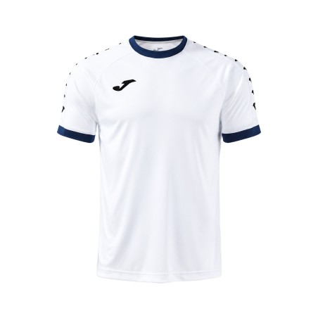 Camiseta Joma Heroic Hombre Blanco Azul Marino