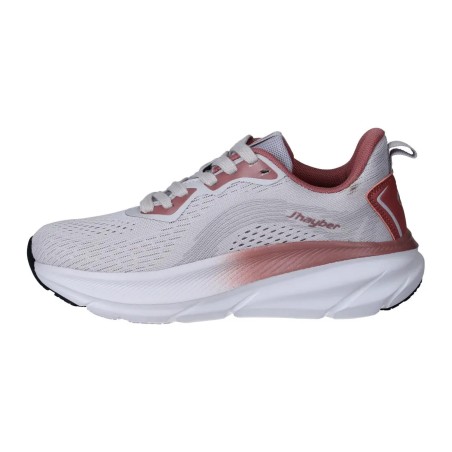 Zapatillas  Cevina Mujer Plata y Rosa