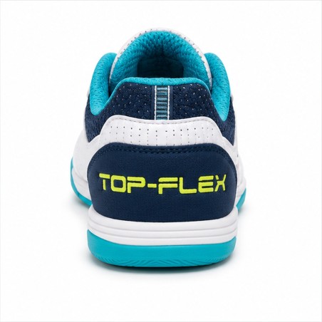 Zapatillas Fútbol Sala Joma Top Flex Jr 2632 IN Infantil Blancas