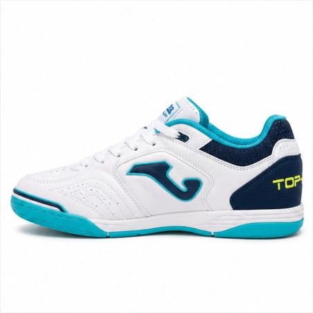 Zapatillas Fútbol Sala Joma Top Flex Jr 2632 IN Infantil Blancas