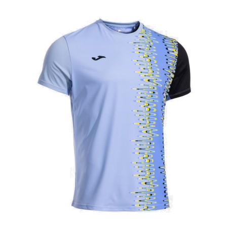 Camiseta Joma Smash Hombre Azul Negro