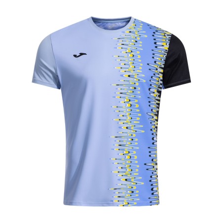 Camiseta Joma Smash Hombre Azul Negro