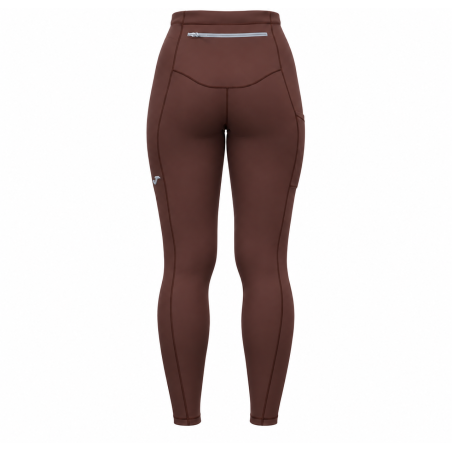 Mallas Largas de Running R-City Fall Mujer MARRÓN