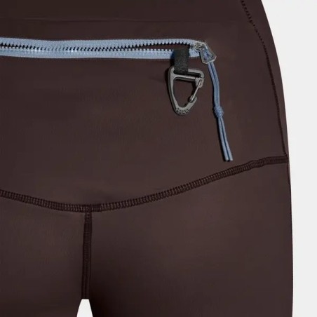Mallas Cortas de Running Joma Mujer R-City Fall Marrón