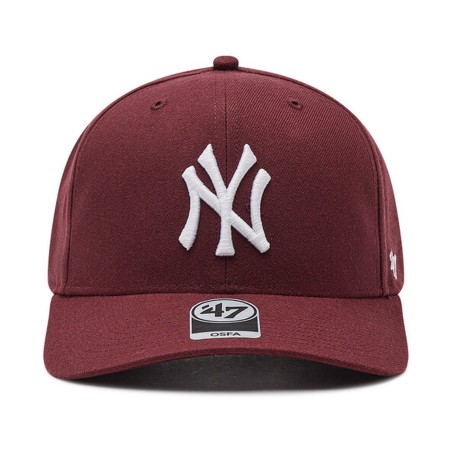 Gorra ’47 New York Yankees Cold Zone MVP Dark Maroon