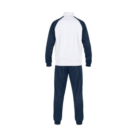 Chándal Joma Academy IV blanco y marino Junior