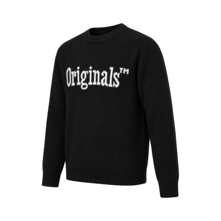 Jersey Jack & Jones Originals hombre negro Relaxed Fit