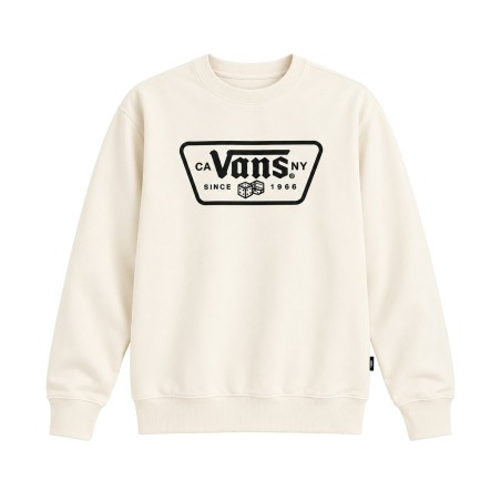 Sudadera Vans Knu Patch Crew hombre Marshmallow